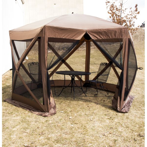 Large Luxury Hub Style Pop Up Gazebo - Image 3